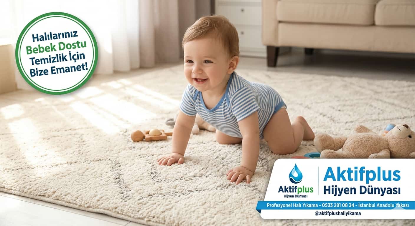 Bebek dostu halı temizliği AktifPlus